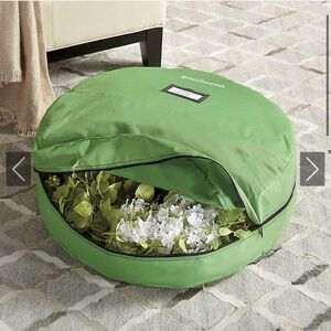 2 Large Grandin Road Wreath Storage Bags